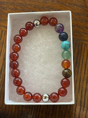 Chakra Soap Gift Set w/Chakra Bracelet